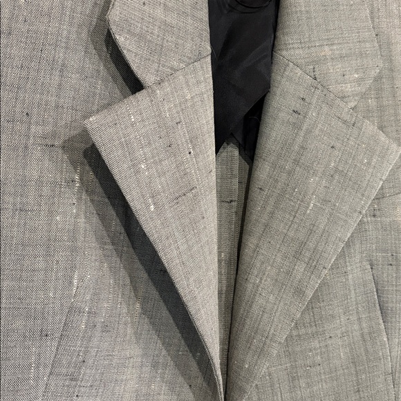 Zara Tailored Gray Blazer EUC Structured Fit Size XS - Picture 12 of 13